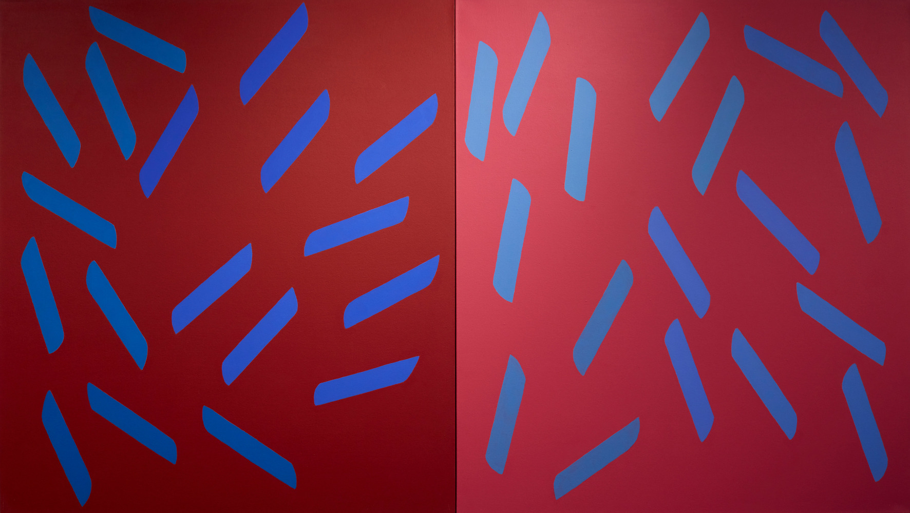 Untitled (Red,Red) ,2013
Acrylicon Canvas
52 x 92 inches