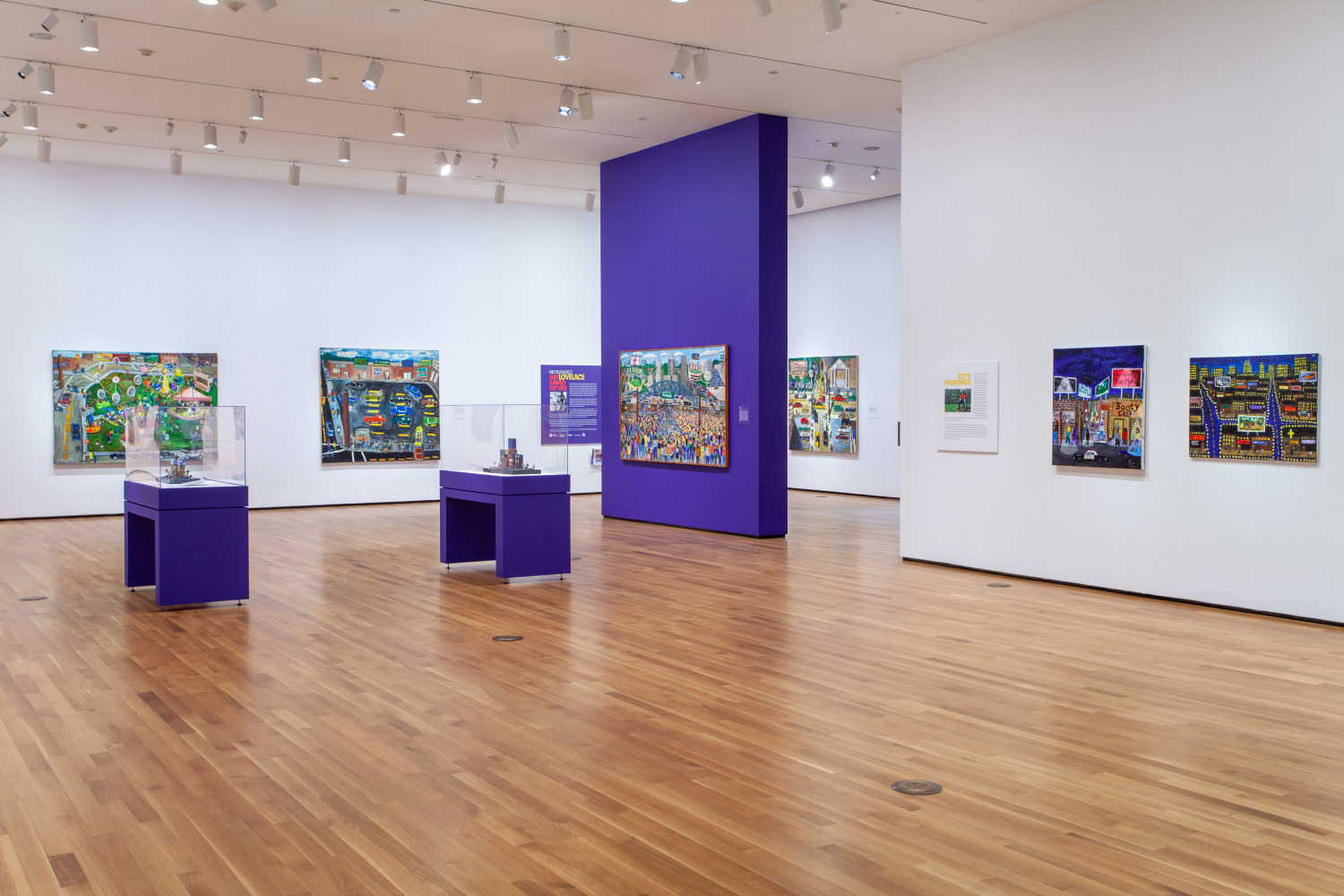 Installation view, &amp;#39;Michelangelo Lovelace: Art Saved My Life&amp;#39;, Akron Art Museum, Akron, Ohio, May 4 - August 18, 2024. Photos courtesy of Akron Art Museum.