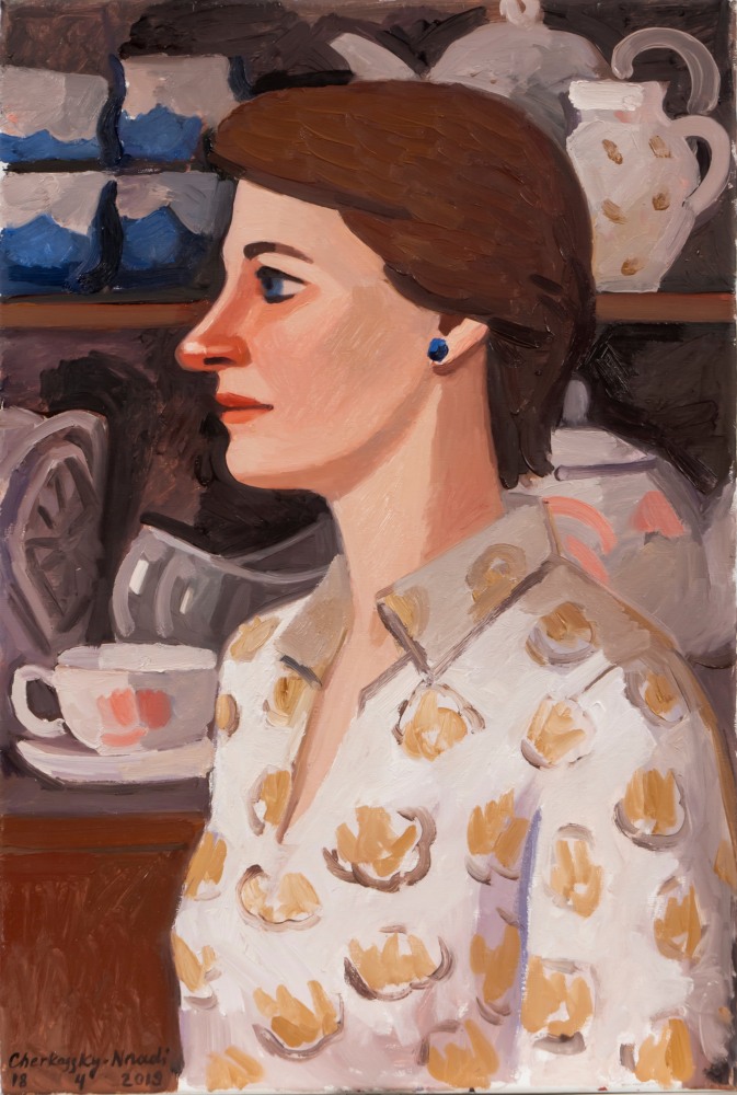 A Head of A Female, 2019
Oil on linen
24&amp;nbsp;x 16&amp;nbsp;inches