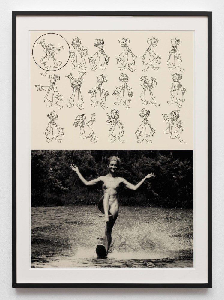 Kathryn Andrews
Expanded Duckburg (Character Position Study), 2015
Ink on paper
37.5&amp;nbsp;x 27 x 2&amp;nbsp;inches framed
Unique
Courtesy of the Artist and Fort Gansevoort