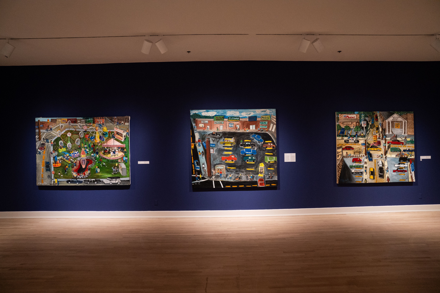Installation view of “Michaelangelo Lovelace: Art Saved My Life.” ASU Art Museum, Tempe, Arizona, September 13, 2025 - Feb 15, 2026. Photograph courtesy of ASU Art Museum © Diego Lozano.