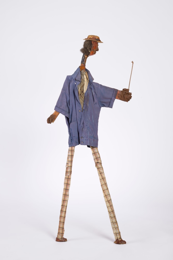 Aminah Brenda Lynn Robinson
Sunday Best

c.1980s-1990s
57 x 26 x 20.5 in.
Hogmawg, fabric, and mixed media