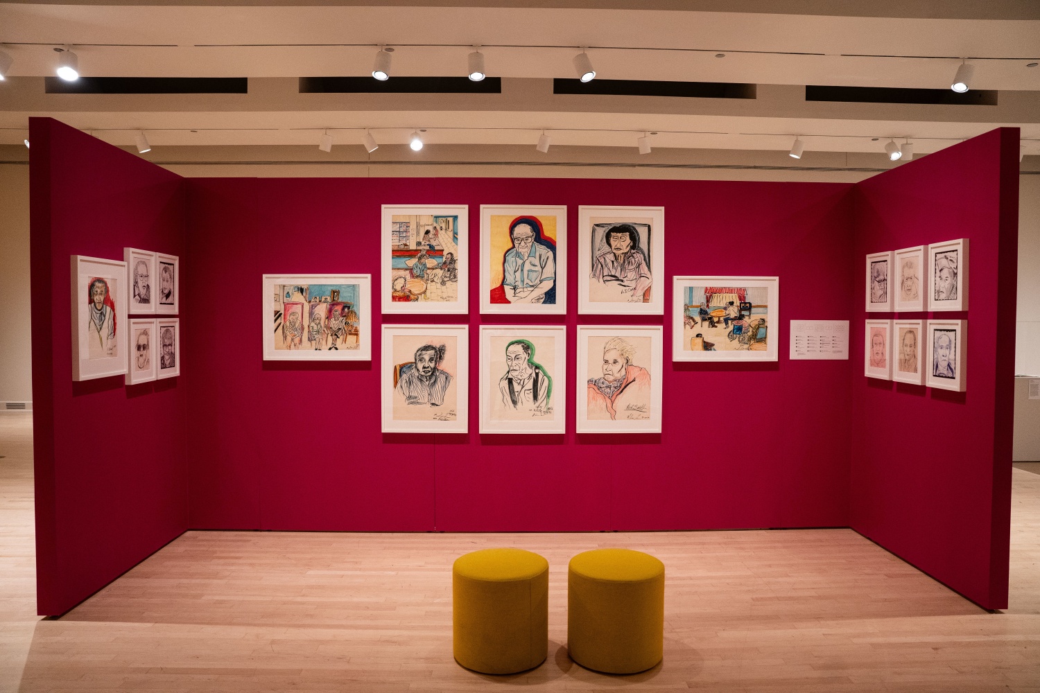 Installation view of “Michaelangelo Lovelace: Art Saved My Life.” ASU Art Museum, Tempe, Arizona, September 13, 2025 - Feb 15, 2026. Photograph courtesy of ASU Art Museum © Diego Lozano.