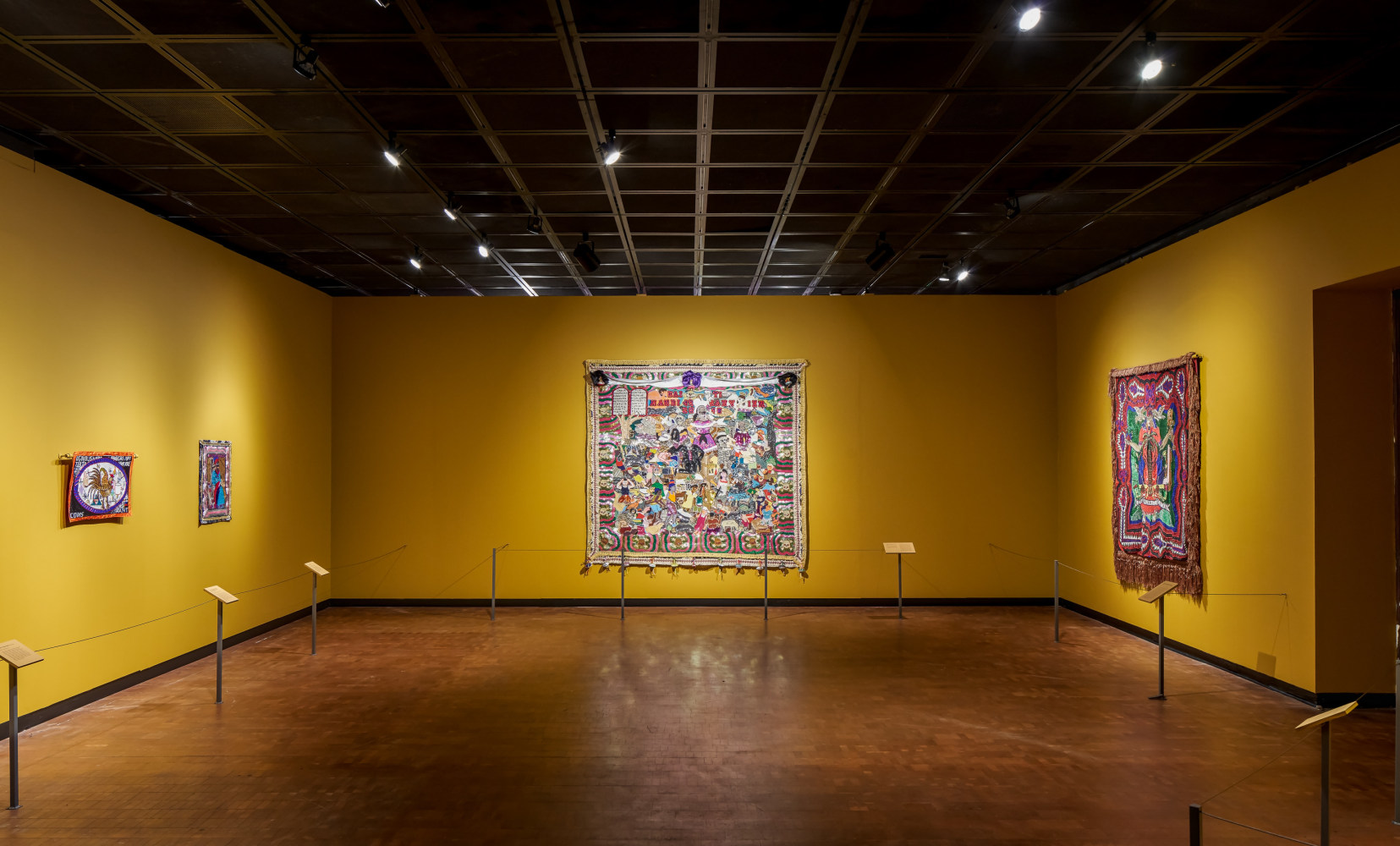 Installation view, Myrlande Constant: The Work of Radiance, Fowler Museum at UCLA, 2023. Photo: Elon Schoenholz