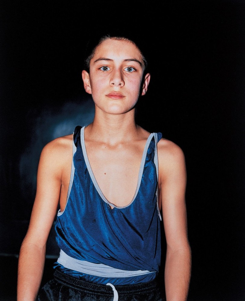 Collier Schorr
Beauty (K.T.), 2002
C-Print
47.5&amp;nbsp;x 39.5&amp;nbsp;inches framed
Edition 1 of 5
Courtesy of the Artist and 303 Gallery
