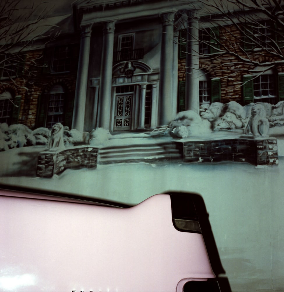 Benny Safdie
Elvis&amp;rsquo; Pink Cadillac Memphis, 2010
28&amp;nbsp;x 28 inches
Digital C-Print, Edition of 5