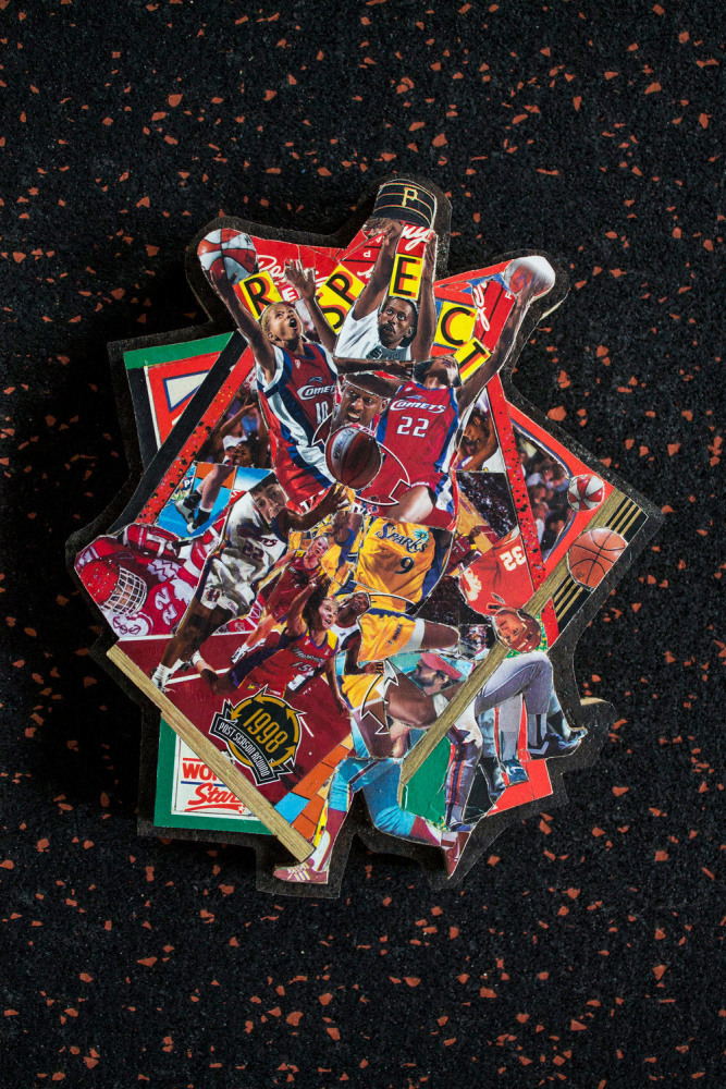 Ashley Teamer
Respect, 2016
Collaged WNBA and NBA Trading Cards
4 x 5 inches
Courtesy of the Artist and Fort Gansevoort