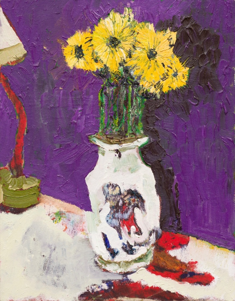 Ken Taylor
Jello flowers, 2018
Oil on canvas
18 x 14 inches