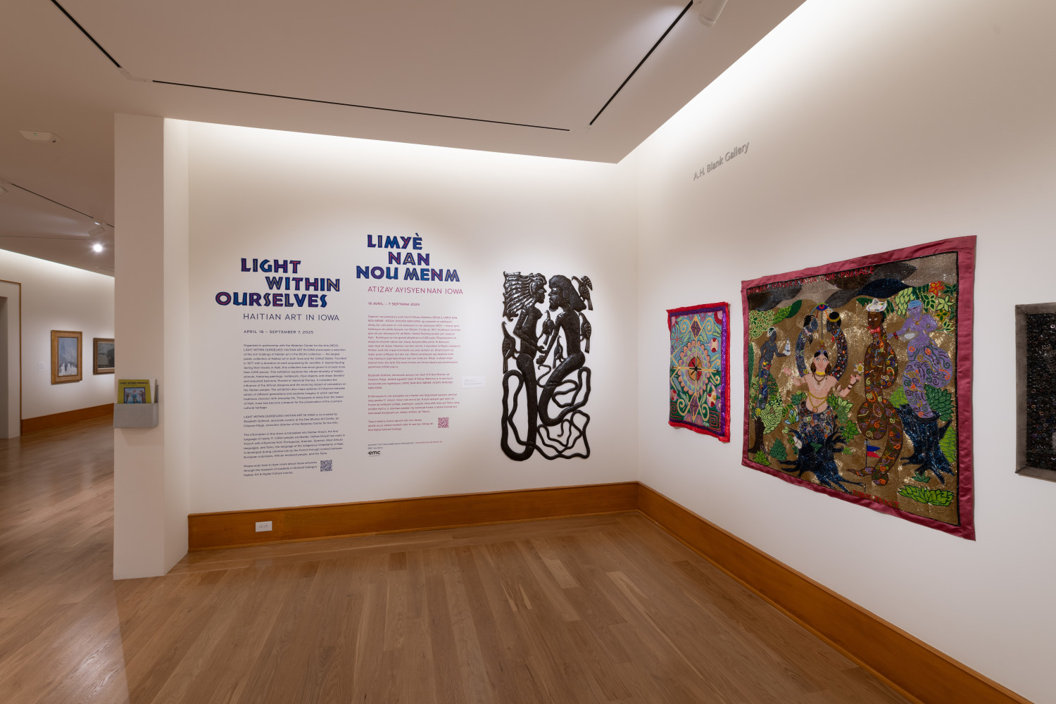 Installation view. Image courtesy of the Des Moines Art Center, photo by Rich Sanders, Des Moines.