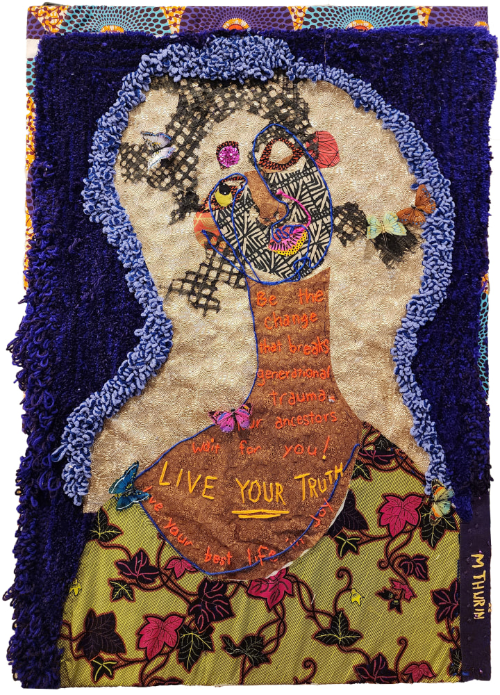 The Cycle Breaker  46&quot; x 31&quot;  Mixed Media