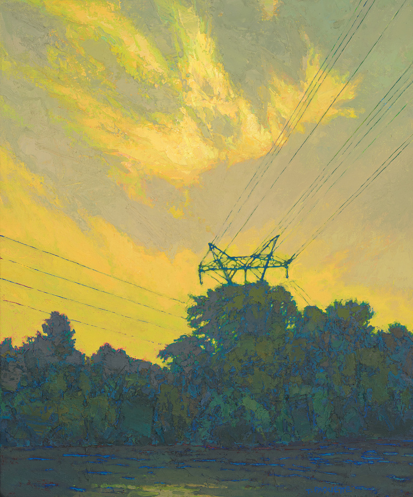Thomas Paquette, Current (Mississippi)  24″ x 20″  Oil On Linen
