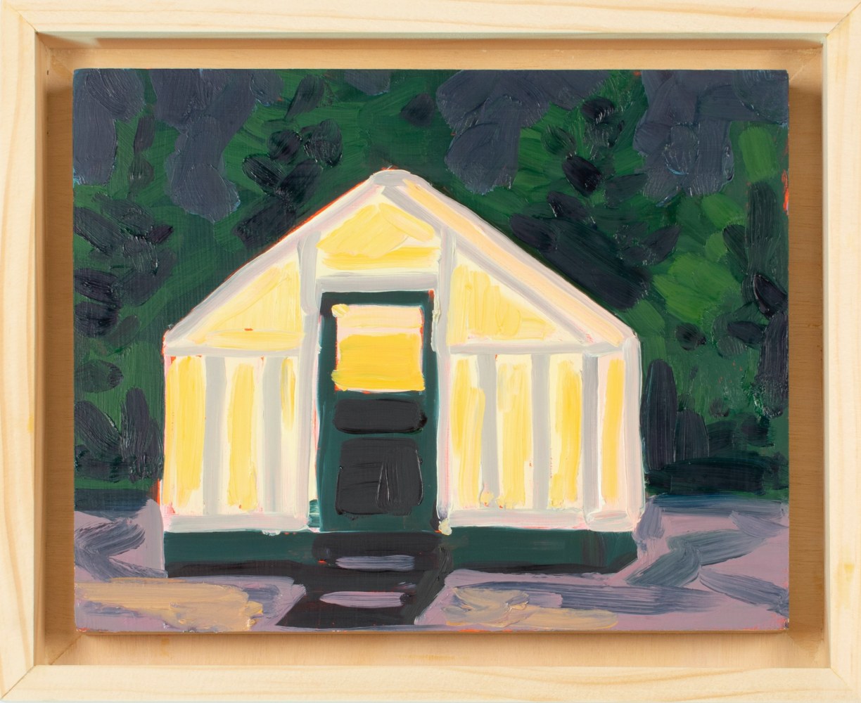 Dave Walsh, Half Dome Tent  8″ x 10″  Oil On Panel