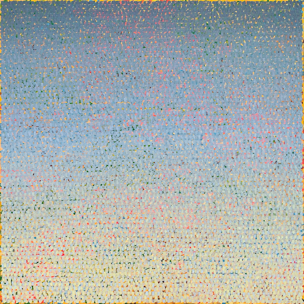 Keith Breitfeller, 2020 G  58&quot; x 58&quot;  Oil On Canvas