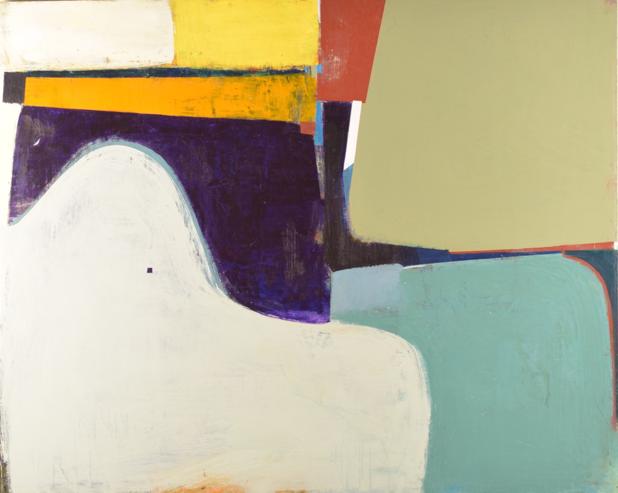 Michael Gallagher, Heat Engine (Dippy)  48″ x 60″  Acrylic On Panel