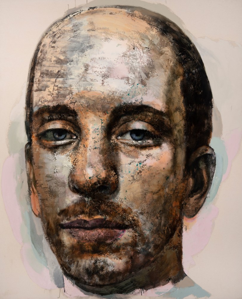 Susan Moore, Sub Rosa 110  63&quot; x 51&quot;  Oil On Canvas