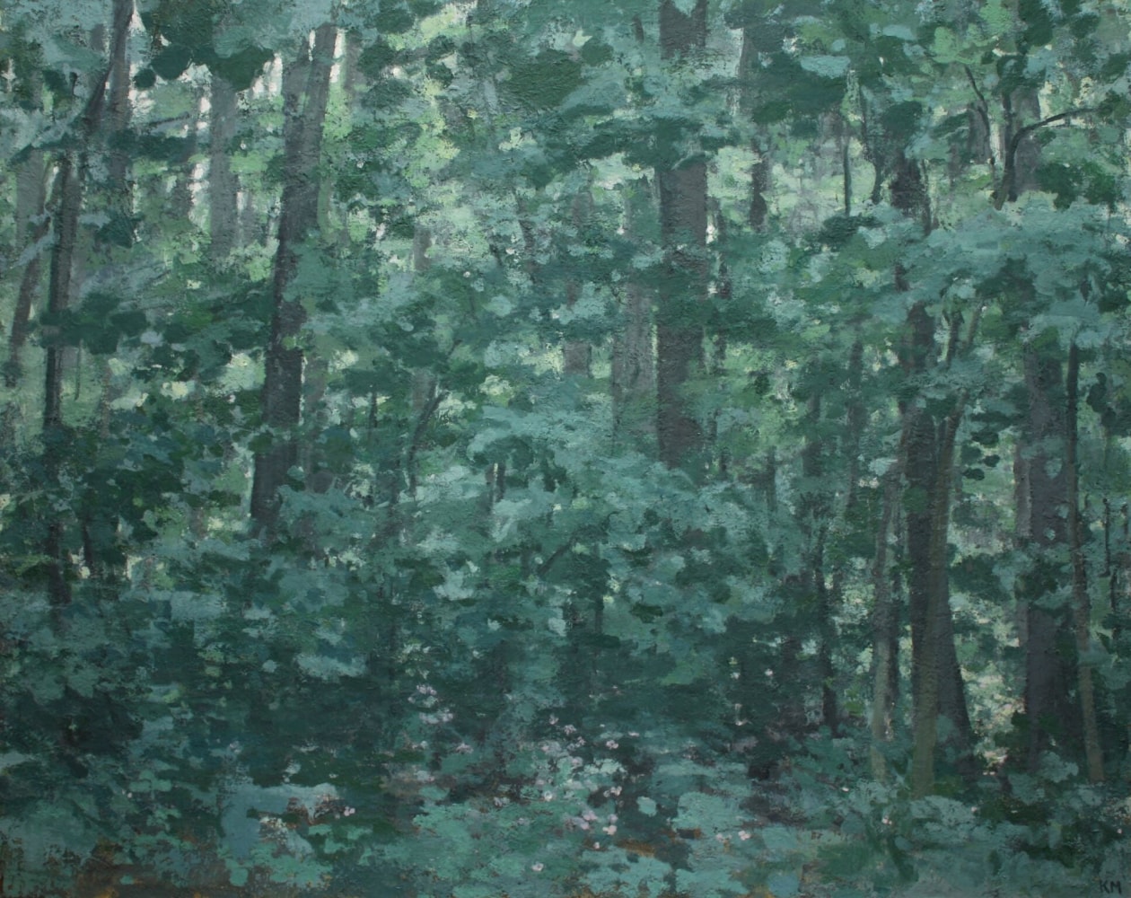 Kurt Moyer, The Forest 64&quot; x 80&quot;  Oil On Linen
