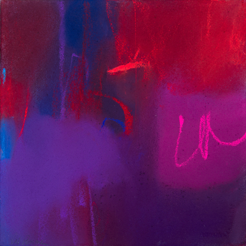 Val Rossman, Tangled Up 10&quot; x 10&quot;   Pastel On Arches Paper