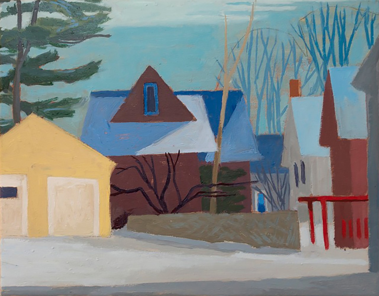 Celia Reisman, S Roy Street  11&quot; x 14&quot;  Oil On Canvas