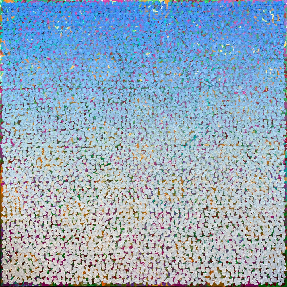 Keith Breitfeller, 2019 K  48&quot; x 48&quot;  Oil On Canvas