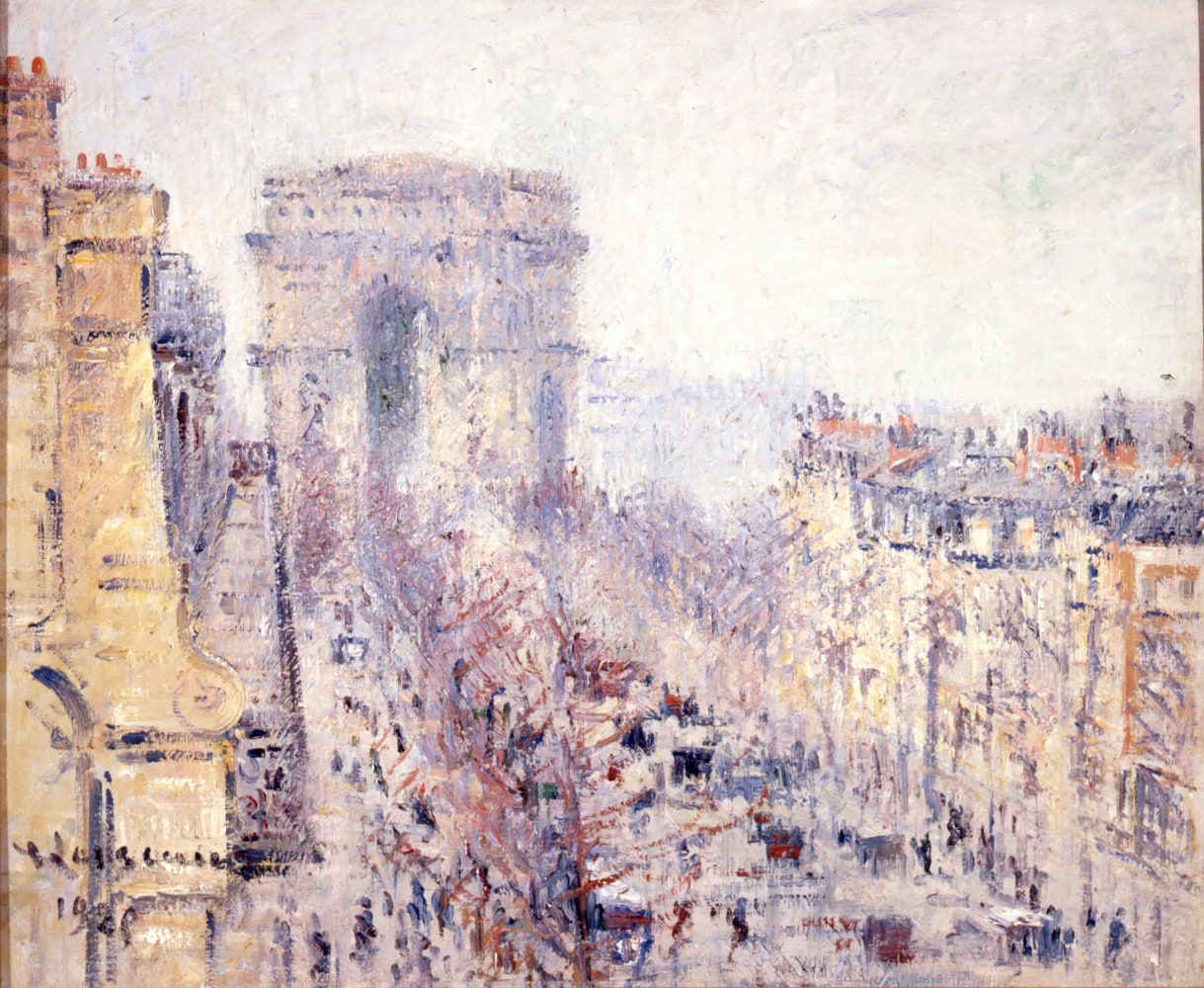 Gustave Loiseau, L&amp;#39;Arc de Triomphe

1929, oil on canvas