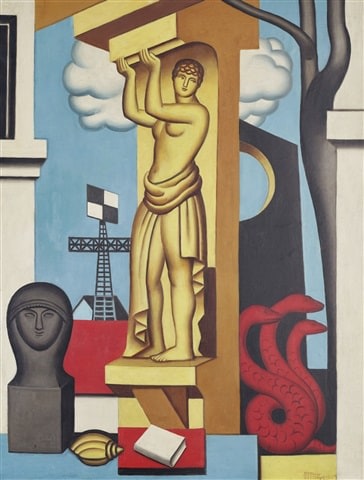 Jean Metzinger, Cariatide,1928

oil on canvas, 115.8 x 88.9 cm