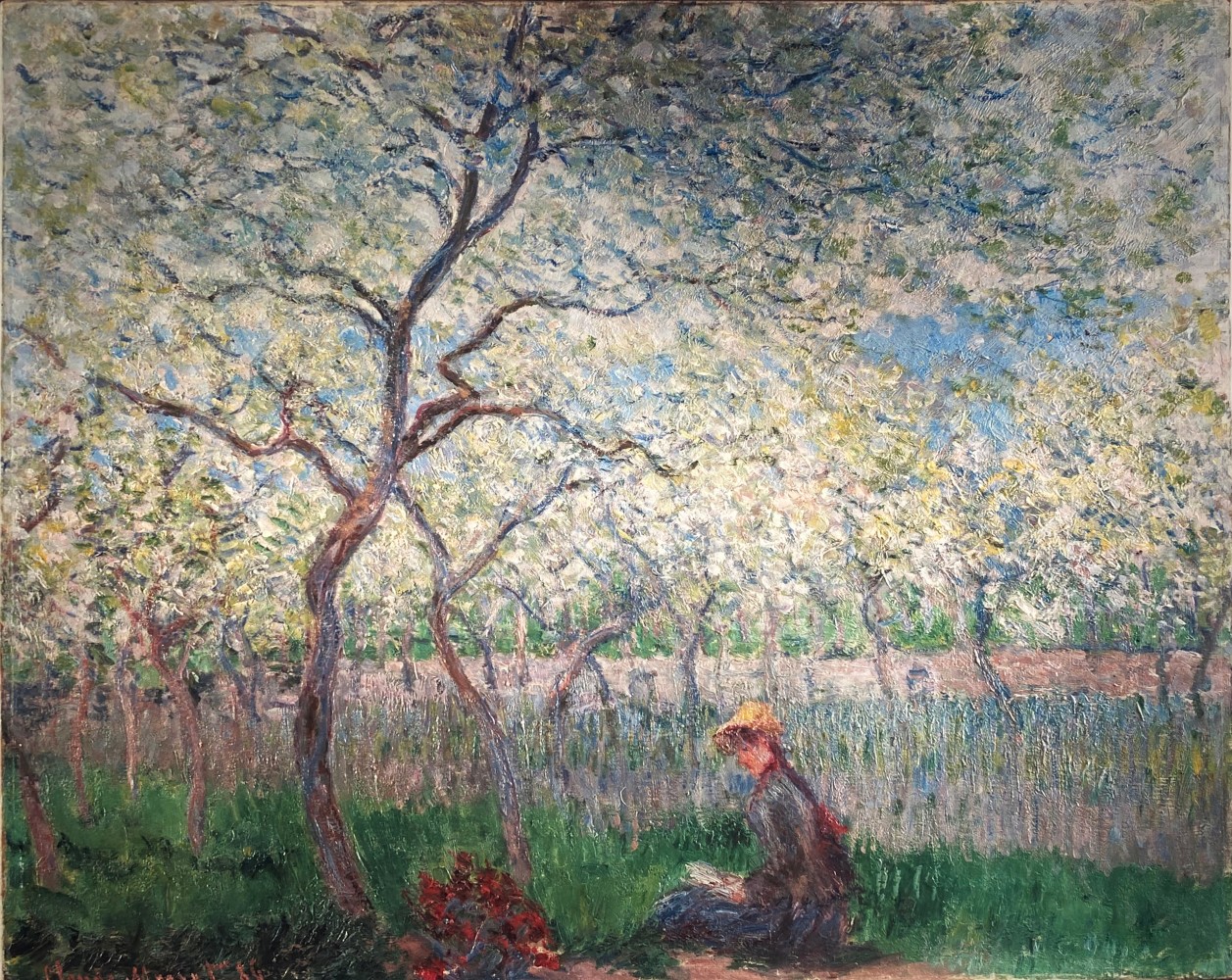 Claude Monet, An Orchard in Springtime

1886, oil on canvas, 65 x 81 cm