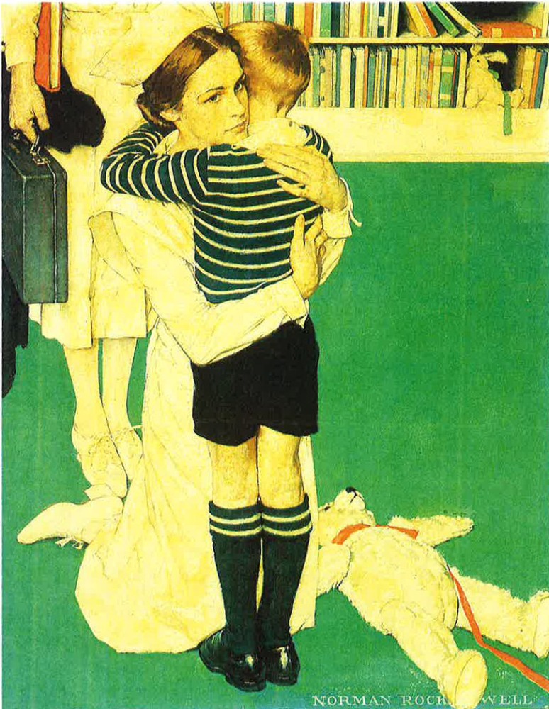 Norman Rockwell, Give Me a Boy

oil on canvas, 73.7 x 57.3 cm