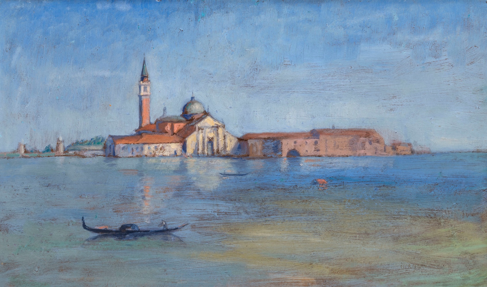 Hermann Struck, Venice, Oil on board
18.9 by 11.02 inches (48 by 28 cm)
&amp;nbsp;