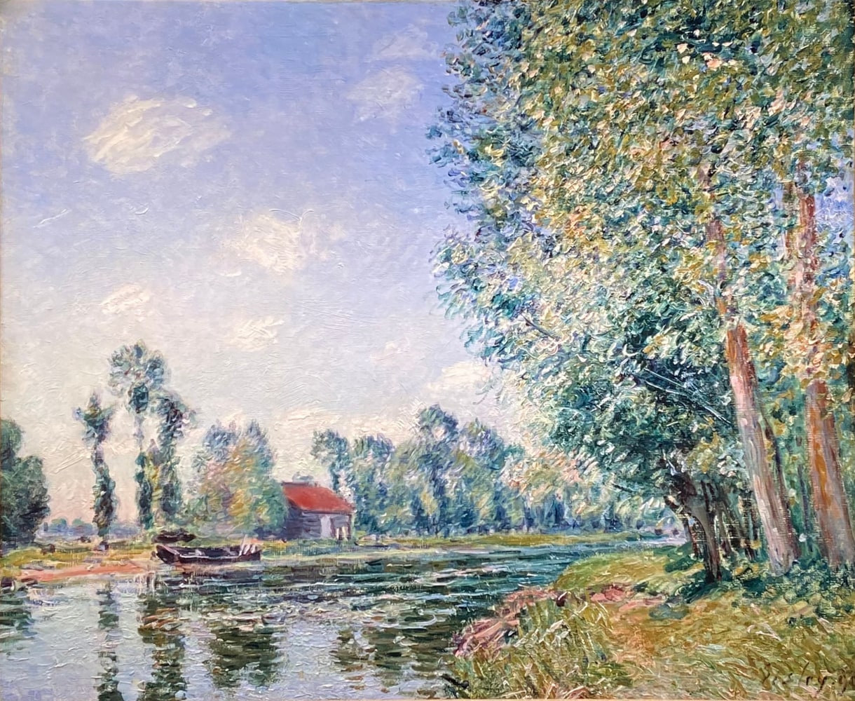 Alfred Sisley, Weeping Willows on the Bank of the Loing

1890, oil on canvas, 54 x 64.7 cm