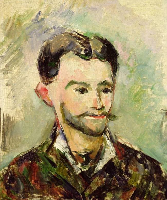 Paul Cezanne, Portrait of Jules Peyron

c. 1885-86, oil on canvas, 9 7/8 x 8 1/4 inches