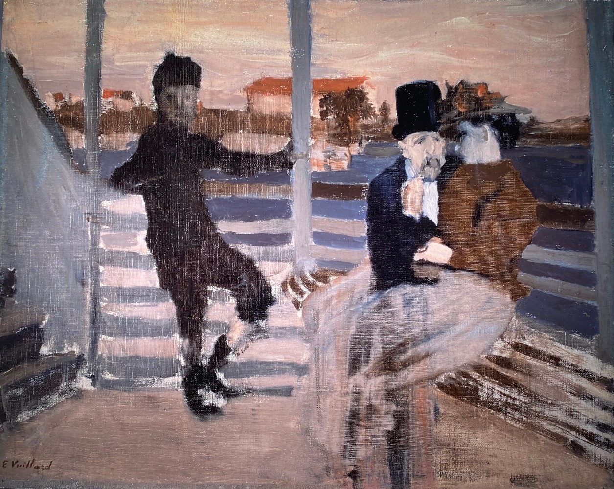 Edouard Vuillard, Le Bateau-mouche

1892, oil on canvas, 32.5 x 41 cm