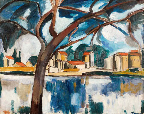 Maurice de Vlaminck, La Seine au Pecq

1908, oil on canvas, 60 x 73 cm