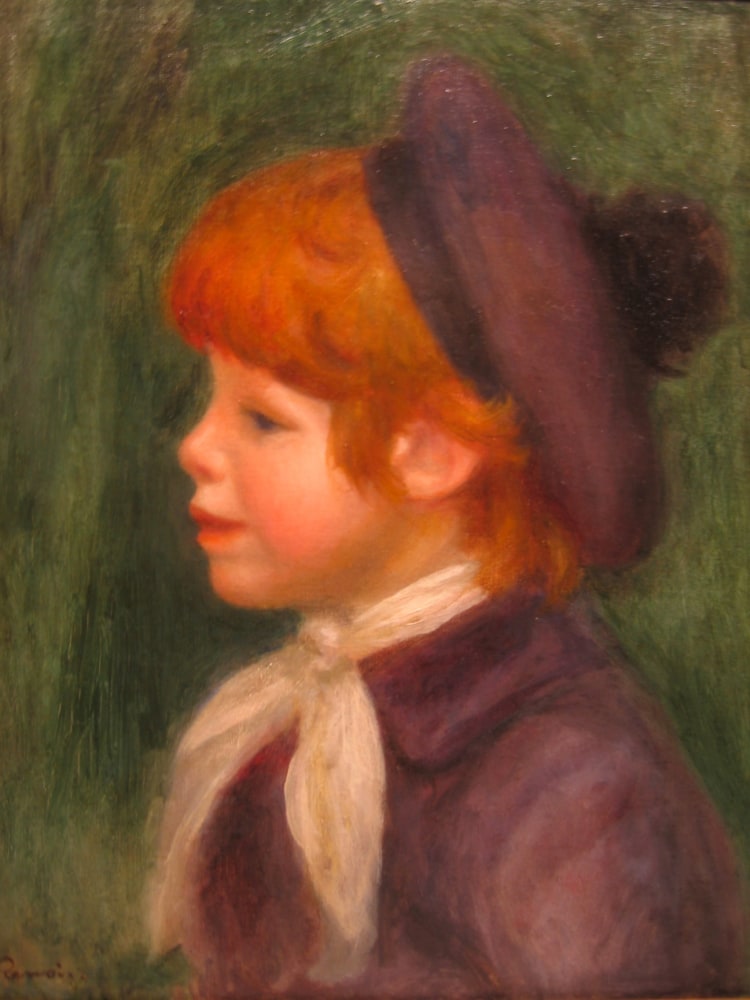 Pierre-Auguste Renoir, Portrait of Jean Renoir, 1899

oil on canvas,15.75 x12.5 inches (40 x 31.8 cm)