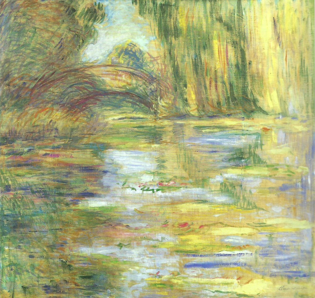 Claude Monet, The Bridge over the Water-Lily Pond

c.1904, oil on canvas, &amp;nbsp;95 x 100 cm