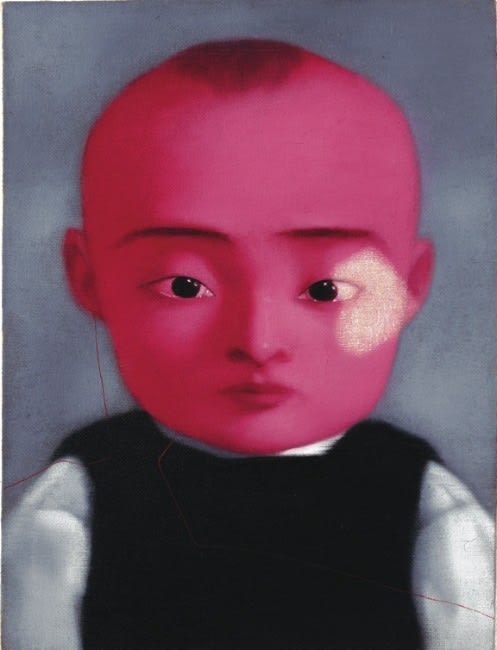 Zhang Xiaogang, Blood Line Series No. 16, 1997

oil on canvas, 15 3/4 x 11 7/8 inches (40 x 30.2 cm)