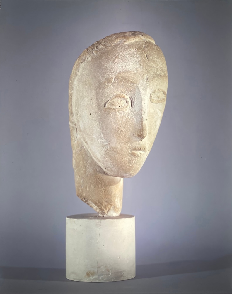 Constantin Brancusi, Head, 1908-1912

plaster, 16.25H inches&amp;nbsp;