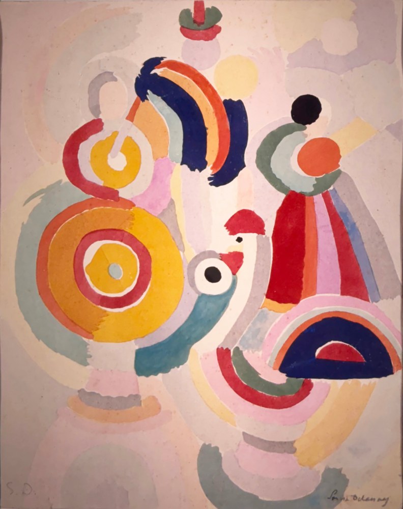 Sonia Delaunay, 1915, watercolor