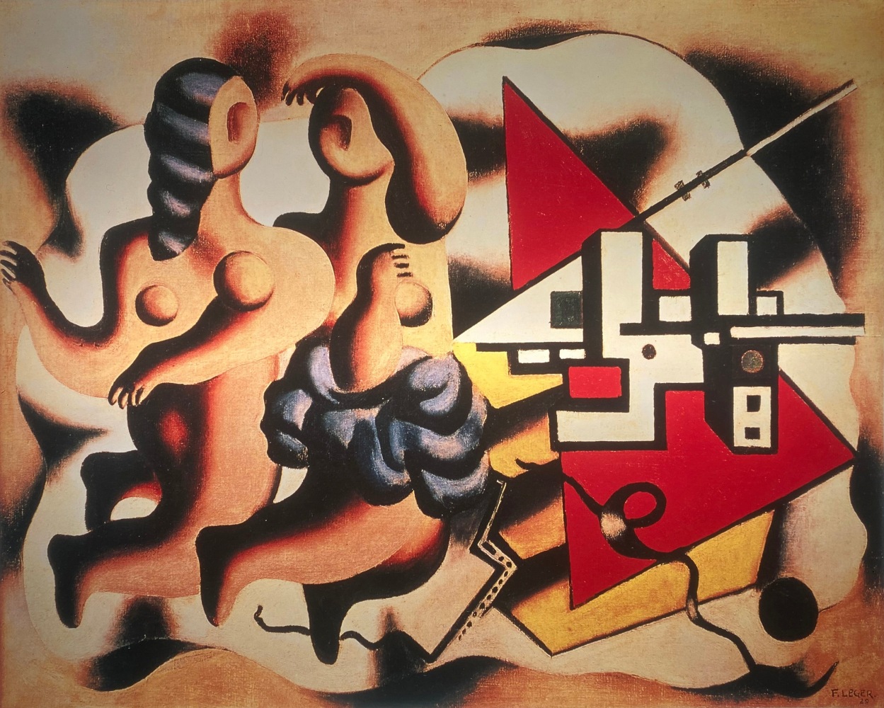 Fernand Leger, Les Danseuses aux Cles, Etude

1928, oil on canvas, 73.6 x 92 cm