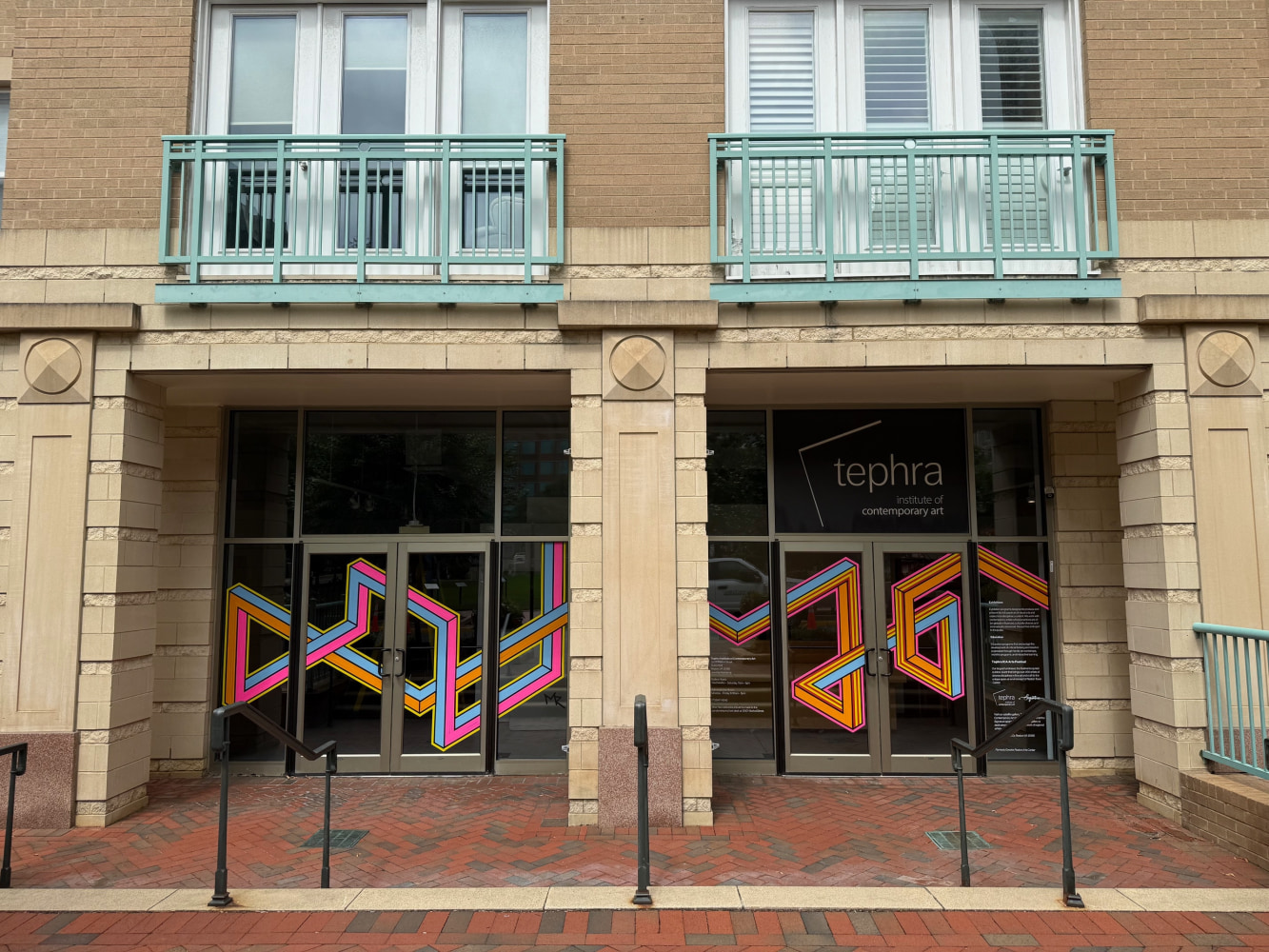 image of artwork on doors