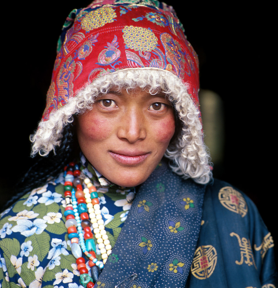 Tibetan Woman in Kham in Sichuan Province, China 

Photography

34&amp;quot; x 34&amp;quot; x 0&amp;quot;