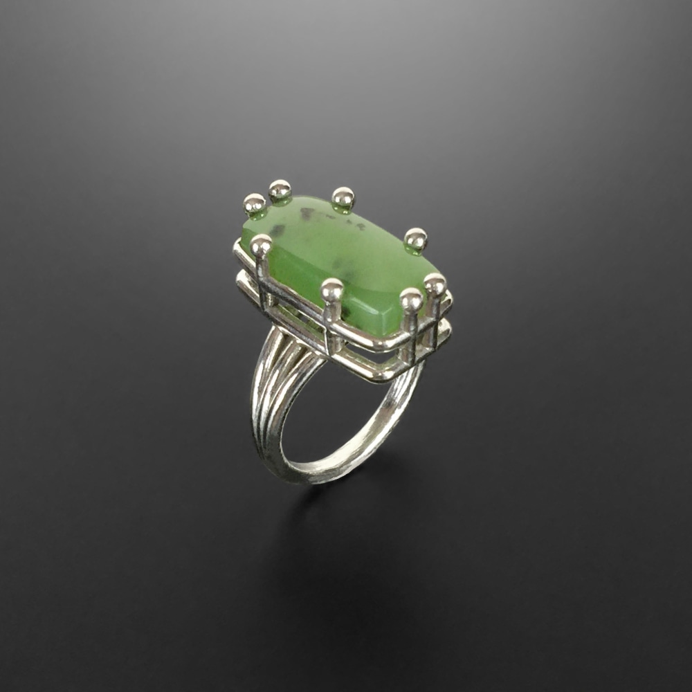 Jade Turtle Ring 

Jewelry

.75&amp;quot; x 1&amp;quot; x 1&amp;quot;