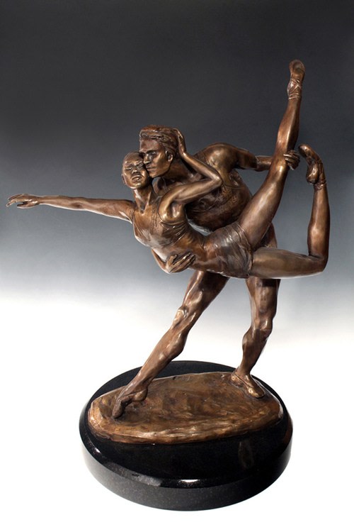 Swan Dance
Bronze
16&amp;quot; x 12&amp;quot; x 6&amp;quot;
2015
&amp;nbsp;