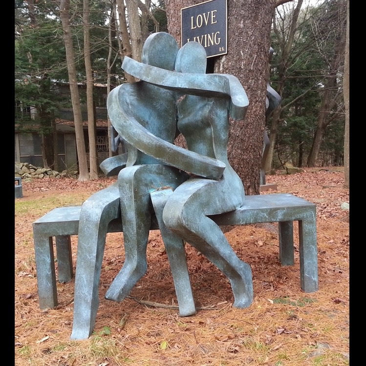 The Kiss
The sculpture is hot and cold fabricated out of bronze using traditional and modern metal smithing techniques.
48&amp;quot; x 64&amp;quot; x 32&amp;quot;
2019