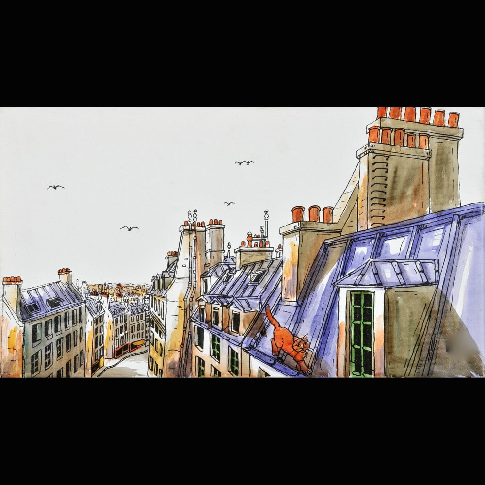 Roof View

16&amp;quot; x 12&amp;quot; x 1&amp;quot;