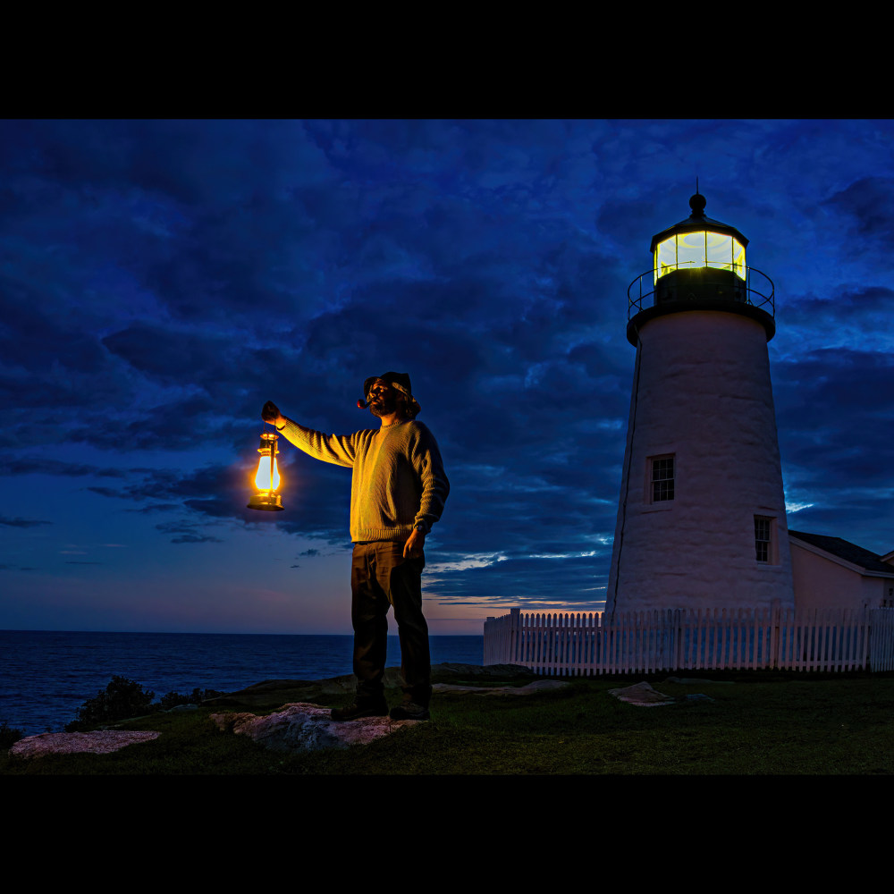 Pemaquid Lighthouse Keeper 

Photography

16&amp;quot; x 24&amp;quot; x 1&amp;quot;