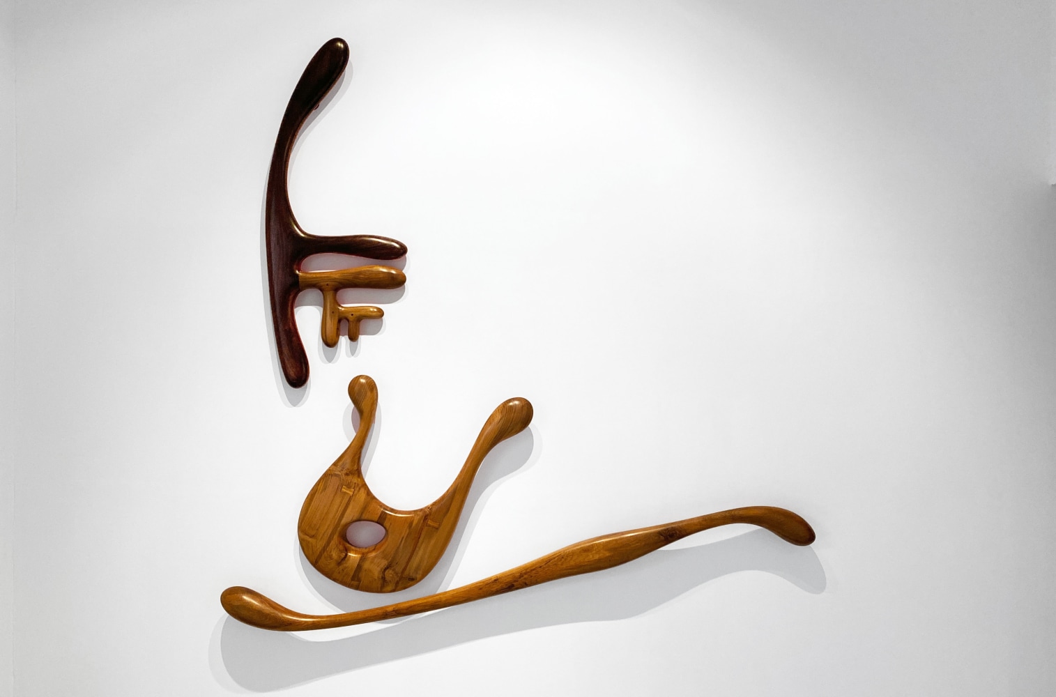 Rock me to sleep tonight,&amp;nbsp;2022
Teak wood, rosewood and acrylic
60&amp;rdquo; x 72&amp;rdquo; x 4.5&amp;nbsp;
TG# 4429