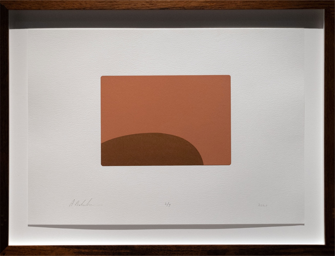 ALWAR BALASUBRAMANIAM
L.S. VIII&amp;nbsp;(2021)
Silkscreened earth
Edition of 9
Paper 11.75&amp;rdquo; x 16.5&amp;rdquo; | Image 5.5&amp;rdquo; x 7.5&amp;rdquo;
Framed 15&amp;rdquo; x 19.5&amp;rdquo;
TG# 4384