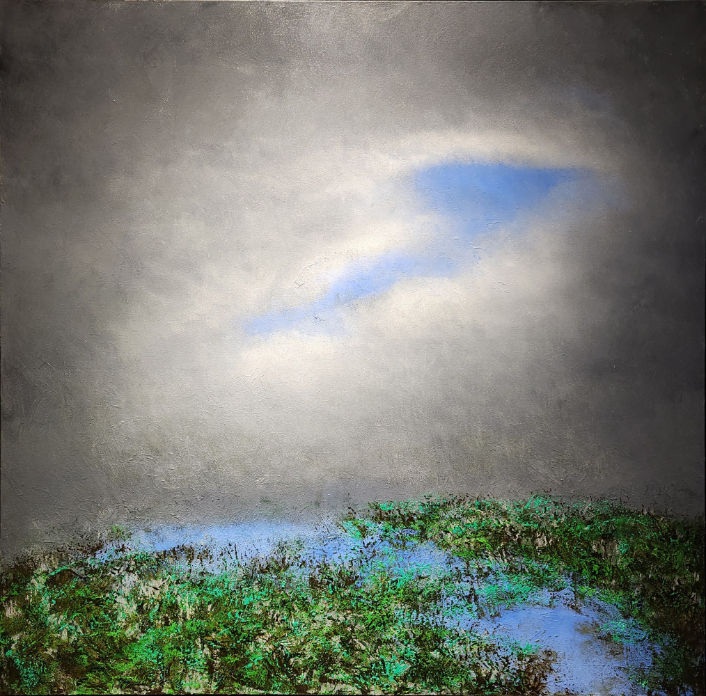 Untitled&amp;nbsp;| 2022
Oil on canvas | 48&amp;quot; x 48&amp;quot;
TG 4837