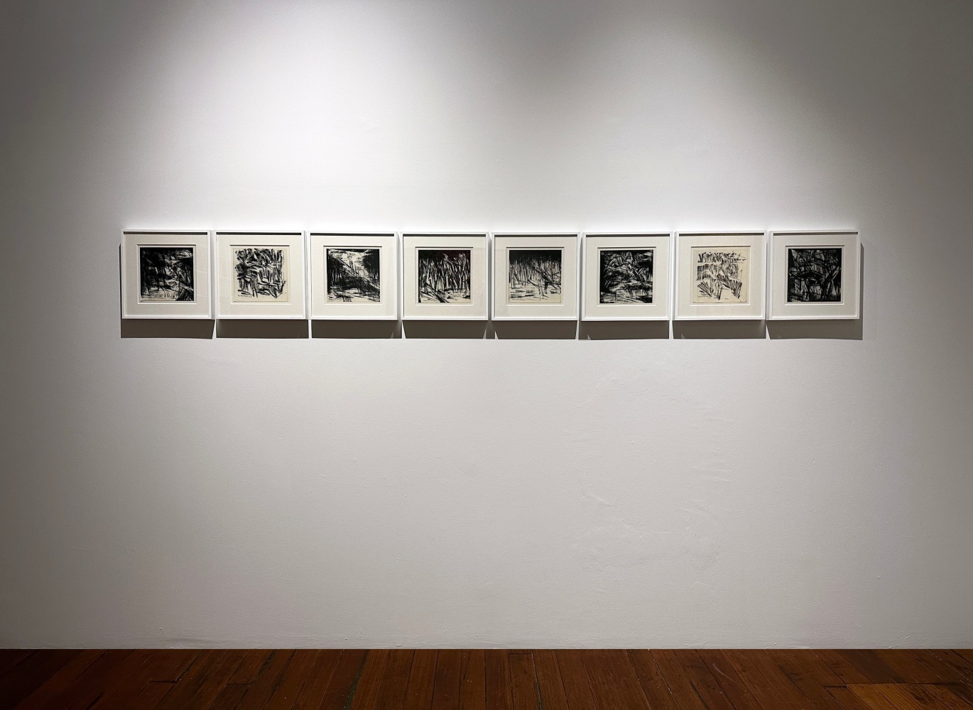 Untitled&amp;nbsp;| 2017
Charcoal on paper | 8&amp;quot; x 8&amp;quot; (Each of 8)
TG 4840- 4848
&amp;nbsp;