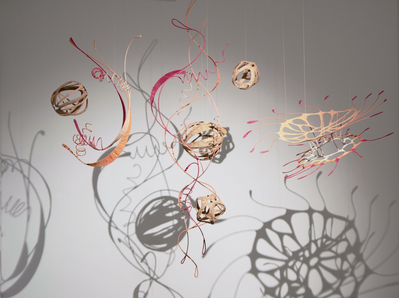 In another time, 2020
Stainless steel, muslin, tamarind powder paste and natural dyes
111&amp;quot; x 101&amp;quot; x 51&amp;quot;
TG# 4407